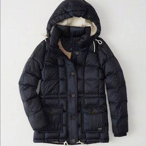 Abercrombie Fitch down puffer jacket coat